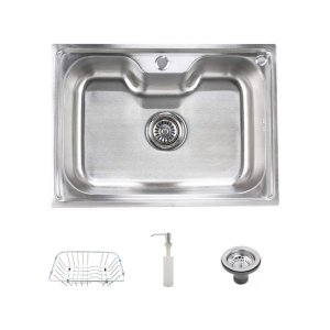 Cuba de Aco Inox, Espessura 0,7mm - Medidas 600 430 180 - Marca Chaleur