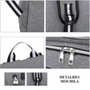 Ver imagem 5 de Mochila Para Viagem Faculdade Trabalho Saída Fone E Usb
