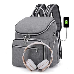 Mochila Para Viagem Faculdade Trabalho Saída Fone E Usb - 1