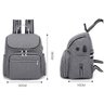 Mochila Para Viagem Faculdade Trabalho Saída Fone E Usb - 3