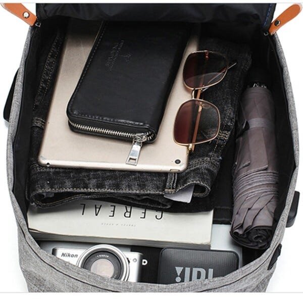 Mochila, Bolsa Transversal e Nécessaire Kit - 3