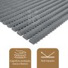 Passadeira Tapete Antiderrapante Soft Antimofo M1 43x5,00 - 3