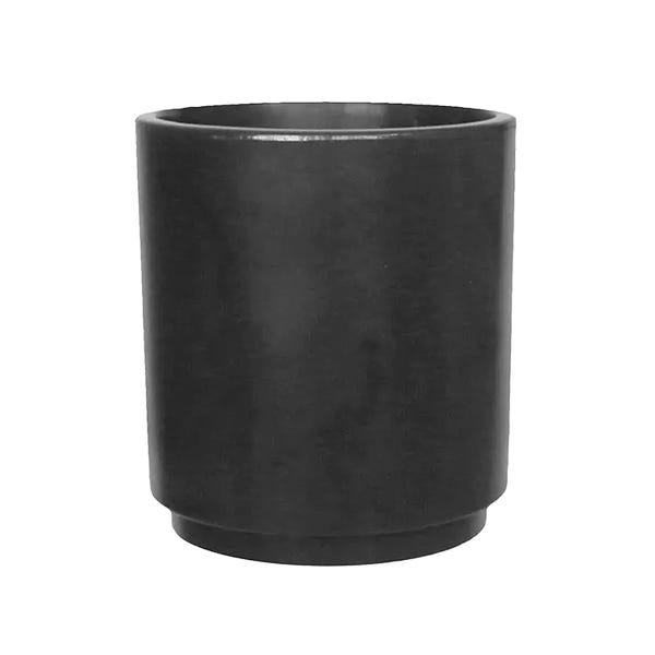 Vaso Urban Rio 25 X 25 Cm Cor Antique Preto - Vasart