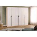 Ver imagem 1 de Guarda Roupa Casal 6 Portas e 4 Gavetas Ph 1807 Carvalho Nature/off White - Herval