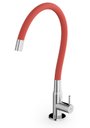 Ver imagem 1 de Torneira para Cozinha de Mesa Bica Flexivel Colors Vermelho - Celite - B5004CECR0