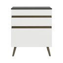 Ver imagem 6 de Balcão de Cozinha para Cooktop 1 Porta 1 Gaveta 70cm Retrô Florença Multimóveis MP2429 Branco