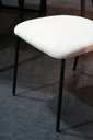 Ver imagem 4 de Conjunto 4 Cadeiras Jantar Moderna Design Lançamento:off White/preto