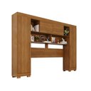 Ver imagem 3 de Guarda-roupa Casal Modulado Odin Premium com Pés 4 Portas Cinamomo - Pnr Móveis