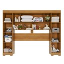 Ver imagem 2 de Guarda-roupa Casal Modulado Odin Premium com Pés 4 Portas Cinamomo - Pnr Móveis