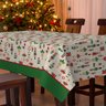 Toalha de Mesa Natal 8 Lugares (1,40m X 2,50m) - Brinquedos - 1