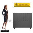 Ver imagem 5 de Cabeceira Cama Casal Veludo Premium