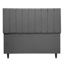 Ver imagem 4 de Cabeceira Cama Casal Veludo Premium