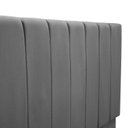 Ver imagem 6 de Cabeceira Cama Casal Veludo Premium