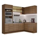 Ver imagem 3 de Armário de Cozinha Completa de Canto 399cm Rustic Glamy Madesa 02