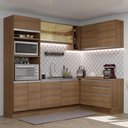 Ver imagem 1 de Armário de Cozinha Completa de Canto 399cm Rustic Glamy Madesa 02