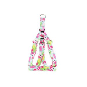 Peitoral cachorro Smooty Pet Flamingo:M