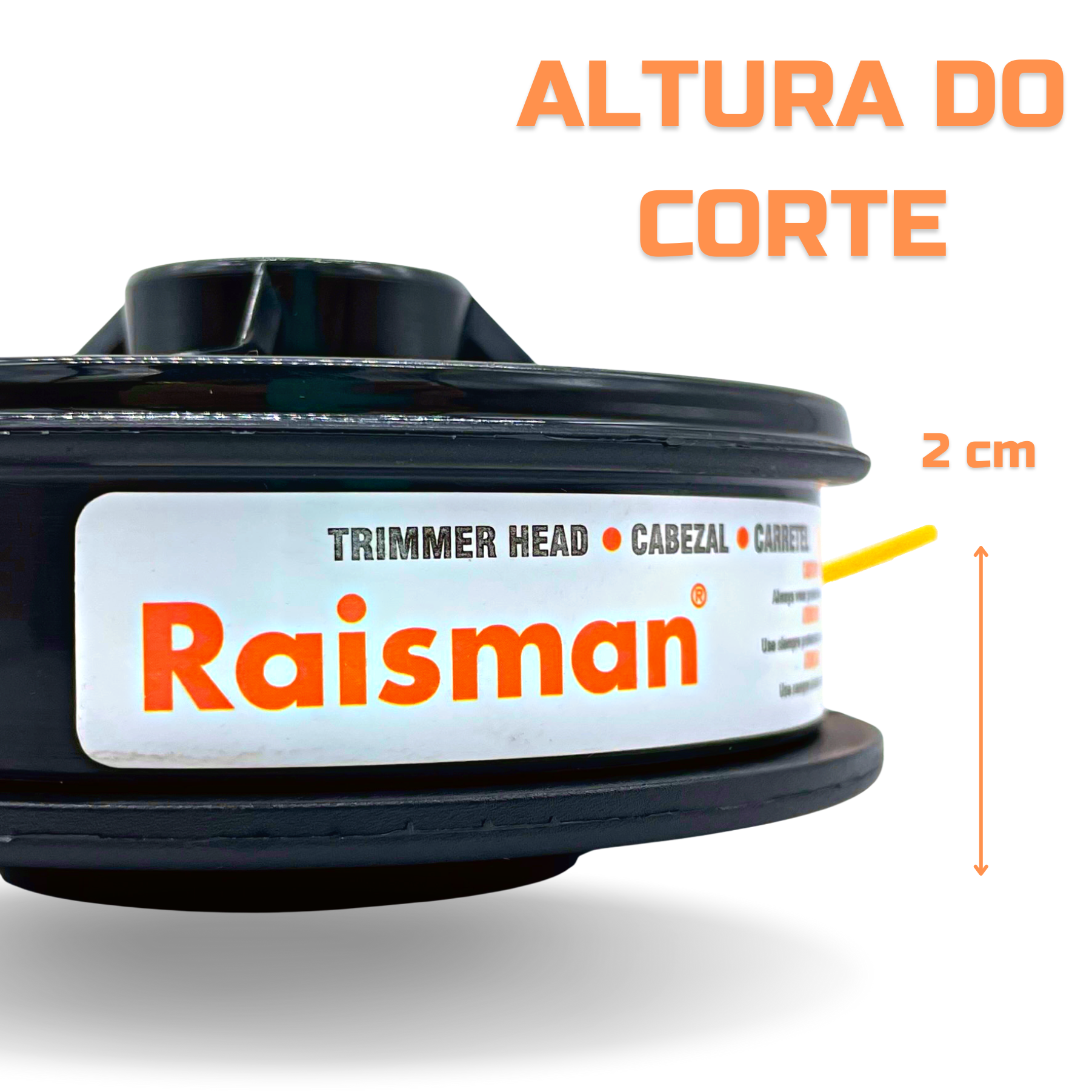 Carretel Fio de Nylon Para Roçadeira STIHL FS 160 / 220 / 280 / 353 ...