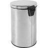 Lixeira Redonda 20L Inox Vonder - 2
