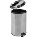 Ver imagem 1 de Lixeira Redonda 20L Inox Vonder