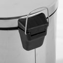 Ver imagem 3 de Lixeira Redonda 20L Inox Vonder