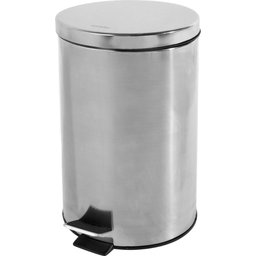 Lixeira Redonda 20L Inox Vonder - 4
