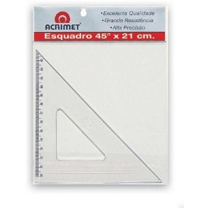 Esquadro Poliestireno 60 Graus 21cm