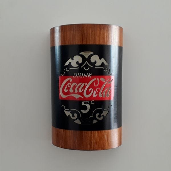 Luminária Arandela de parede Bar Coca Cola - 2