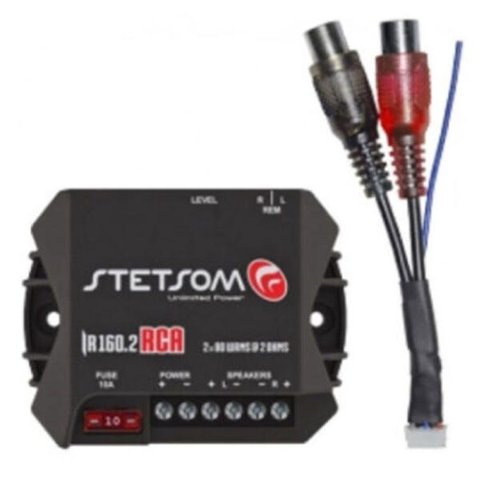Módulo Stetsom IR160 2 Canais Rca 160W 2OHMS Belissimo Prod