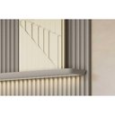 Ver imagem 6 de Home P/ Tv até 100 Pol Modular 3.0 Ripado C/ 3 Porta. 1 Prat. 2,97x2,50cm Tauari/gris Fosco - Linea
