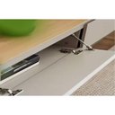 Ver imagem 7 de Home P/ Tv até 100 Pol Modular 3.0 Ripado C/ 3 Porta. 1 Prat. 2,97x2,50cm Tauari/gris Fosco - Linea