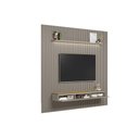 Ver imagem 3 de Home P/ Tv até 100 Pol Modular 3.0 Ripado C/ 3 Porta. 1 Prat. 2,97x2,50cm Tauari/gris Fosco - Linea