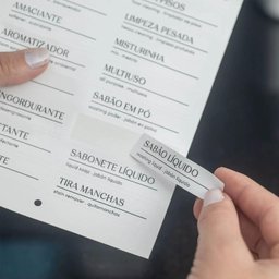 Etiquetas Adesivas para Lavanderia Flow Identificadores para Produtos de Limpeza ou - 2