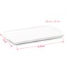 Kit 24 Bandeja De Porcelana Retangular Pequena 21,5 Cm - 2