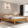 Cama Queen Turca New Madeira Maciça Cor Mel - 3