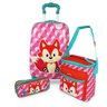 Kit Mala Escolar, Lancheira E Estojo Kids Fox Sestini - 1