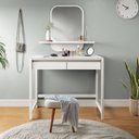 Ver imagem 1 de Penteadeira Madeira Maciça 2 Gavetas Modena