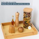 Ver imagem 7 de Potes de Manti Quad 800/1100/1400/1900 com Tampa Bambu - 4 Peças