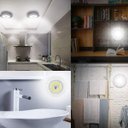 Ver imagem 5 de Kit 6 Luminária Lâmpada Led Spot sem Fio Controle Remoto