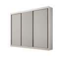 Ver imagem 2 de Guarda Roupa Casal 3 Portas Milano - Arbo Design