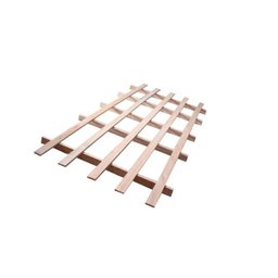 Estrado de Madeira Reflorestada para Cama de Solteiro 88x185cm - 1