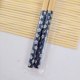 Kit Comida Japonesa 8pç Sushi Bambu Cerâmica Esteira Hashi - 9