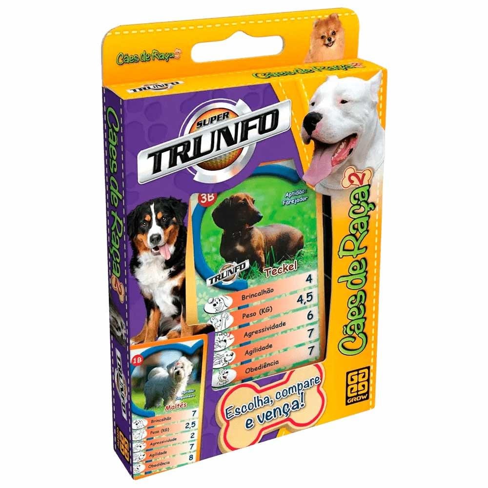 Jogo de Cartas - Super Trunfo - Cães de Raça 2 - Grow - 2