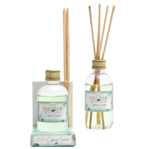 Difusor de Aromas Capim-limão 165 Ml com 5 Varetas Salutar - Verde Claro