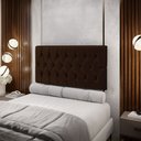 Ver imagem 1 de Painel Centaurus 200 / N-027 Veludo Marrom Chocolate