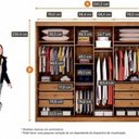 Ver imagem 5 de Guarda-Roupa Casal 3 Portas de Correr e 6 Gavetas com Espelho 100% MDF Cinamomo Fendi Linha Soberano