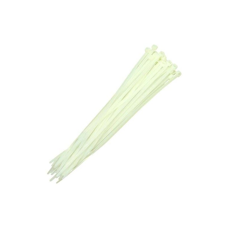 Abraçadeiras Nylon Para Lacre Brancas 4,8mmx350mm Brasfort