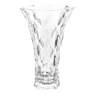 Vaso de Vidro Diamond 15cm X 25cm - Lyor