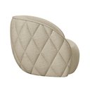 Ver imagem 7 de Kit 2 Poltronas Decorativas Clarke Linho Bege - Gran Belo