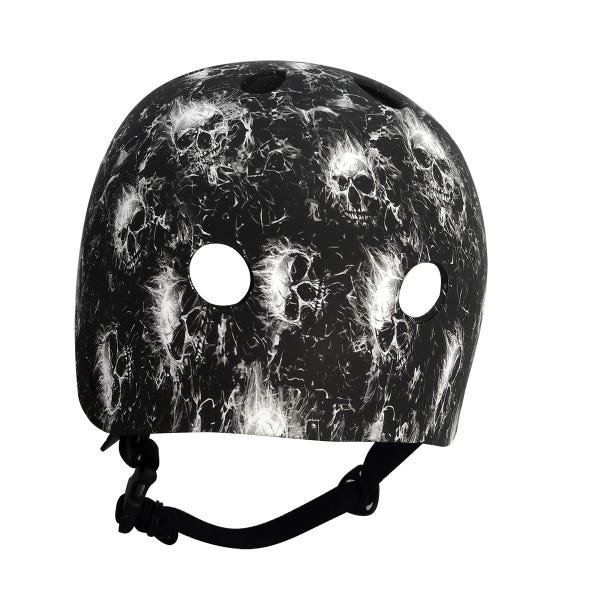 Capacete PRO Skate Patins BMX Esportes radicais Caveira P - 4
