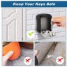 Cofre Porta Chaves Guarda Senha Segredo Caixa Seguranca - 4